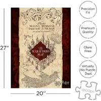 Aquarius Waterman Harry Potter Marauders Kaart Puzzel (1000 Stuks)