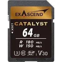 EXASCEND Catalyst UHS-I SD Card (V30) 64GB