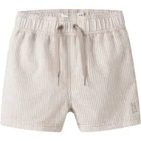 Name it Zwemshorts taupe / lichtgrijs