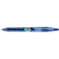 Pilot B2P Gel Intrekbaar Gelpen Blauw 0,4 mm Medium Kegelvormig Navulbaar 89% Gerecycled