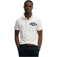 Superdry Shirt marine / wit
