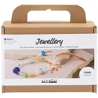 Creativ Company Mini Hobbyset Sieraden Kleurrijk Stoere Halsketting