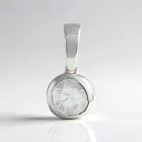 Cavill - Zilveren Hanger - 925 Sterling Zilver - 1,08 ct Ronde Zirkoon - Elegante Tijdloze Damesketting - 15x8 mm - Luxe Sieraad