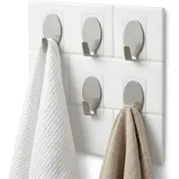 Cheqo Handdoekhaakjes - Handdoekhaak - Handdoekhaakjes Set - Zelfklevende Handdoekhaakjes - Zelfklevende Haakjes - Plakhaakjes - Wandhaakjes - Wandhaak - Ophanghaakjes - Ophanghaken