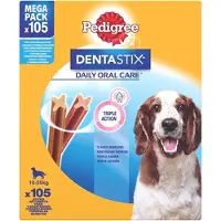 Pedigree Dentastix Gebitsverzorgende Hondensnacks Medium - 105 stuks