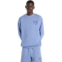 New Balance Shirt 'Reimagined Fleece Crew' blauw / zwart