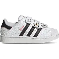 Adidas Sneakers 'Disney Superstar II' rood / zwart / wit