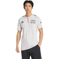 Adidas Functioneel shirt 'Audi Revolut Formula One Team Engineers & Marketing' antraciet / zwart / wit