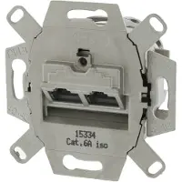 JUNG Cat 6a /Cat 7 wandcontactdoos -