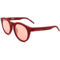 HUGO BOSS Ovale zonnebril HG 1151-S Rood en Geel Gradiënt - - Man - Beschermingscategorie 2