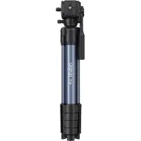 Ulanzi TT39 Video Statief - Met Vloeistofkop & Claw Snelkoppeling - Lichtgewicht & Inclusief Monopod Functie - Aluminium - Zwart