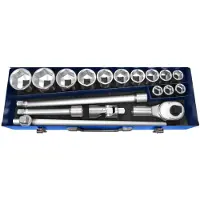 Expert by Facom metrische doppenset 3/4" | 18-delig | incl. koffer | E194683 - E194683
