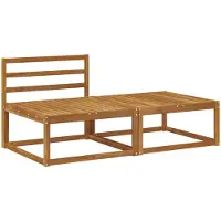 vidaXL Sectie Sofa Eenheden 2 Stuk Naturel