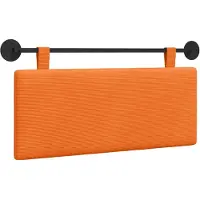 vidaXL Hangend hoofdbord Corduroy stof