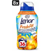 Lenor (8x) Wasverzachter Fresh Air Zonnestralen 36 Wasbeurten - 504 ml