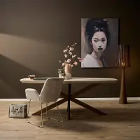 Starfurn Eettafel Madison Zand 200cm Deens Ovaal