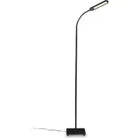 DNA Booglamp - Vloerlamp - Lampenkap - Booglampen Dimbaar - Booglampen Staand Vloerlamp - Zwart - 54cm x 21cm x 135cm