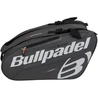 Bullpadel - Tour - padeltas racketbag - zwart/grijs Bppex007