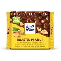Ritter Sport - Roasted Peanut - 11 x 100g - crunchy met geroosterde en gezouten pinda's