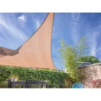 Sunshader SunShade shade4you - Schaduwdoek - Driehoek - 4,2x4,2x5,9m - Grijs