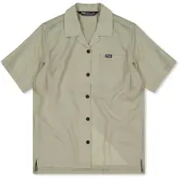Mons Royale - Women's Breezer Merino Short Sleeve Shirt - Fietsonderhemd S, grijs/olijfgroen