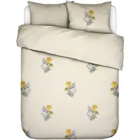 Essenza Dekbedovertrek Cornelie Vanille Satijn-260 x 200 / 220 cm | Extra Breed