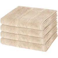 Cawö Handdoek 'Noblesse' bruin