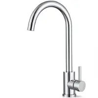 LOMAZOO Keukenkraan - Kraan Keuken - Keuken Kraan - Mengkraan Keuken - Keukenkranen Chroom (APOLLO)
