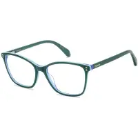 Polaroid PLD D608 56/17/140 Teal Acetaat monturen VROUW PLD D608
