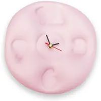 Ikonic - Design Klok - Bubble Clock Roze - Teun Zwets