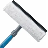 Cheqo Raamwisser - Raamwisser Telescoop - Raamwisser met Telescooparm - Telescoop Raamwisser - Raamtrekker - Raamtrekker Telescoop - Raamtrekker met Telescoopsteel - Telescoop Raamtrekker
