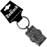 Rock Off The Damned - The Black Album Logo Sleutelhanger - Zilverkleurig