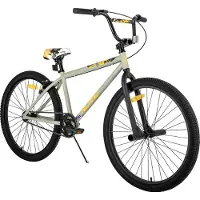 Hiland 24 Inch BMX Fiets - Freestyle voor Tieners & Volwassenen - Inclusief 2 Pegs - Meerdere Kleuren - Geschikt voor buitenactiviteiten in de lente
