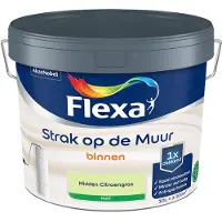 Flexa - Strak Op De Muur Binnen Mat - Midden Citroengras - Mengverf - 10 L