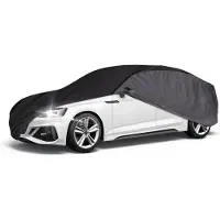 Car Comfort CarComfort Autoplane Indoor Eco, PKW-Abdeckplane Größe M grau/schwarz
