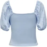 ONLY Jdypia Top Dames Blauw Xxs