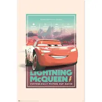 Grupo Erik Poster Disney Pixar - Cars - Vintage 61x91,5cm