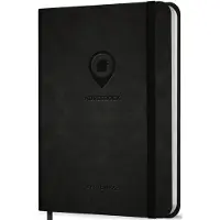 Systemyze Adresboek – Adresboekje met Alfabet – Adressenboek – Telefoonboekje – A5 – Zwart