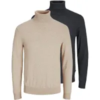 Jack & Jones Trui 'Emil Knit' rookgrijs