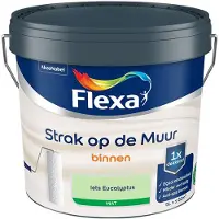 Flexa - Strak Op De Muur Binnen Mat - Iets Eucalyptus - Mengverf - 5 L
