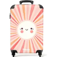 NoBoringSuitcases.com - Handbagage koffer - Dames reiskoffer - 55x35x25