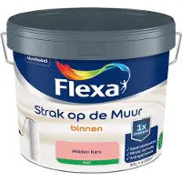 Flexa - Strak Op De Muur Binnen Mat - Midden Kers - Mengverf - 10 L