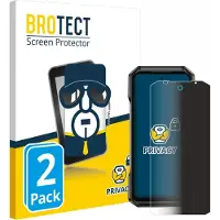 BROTECT - privacy screenprotector voor Ulefone Armor 27T Pro - Folie Beschermfolie Blauwlichtfilter 2 Stuks
