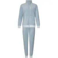 Pastunette - Huispak - Stone Blue - Velours - Blauw - Rits - Maat 44