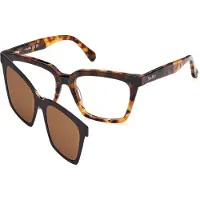 Max Mara Maxmara MM5213 52/17/140 Donker havana Voorzijde acetaat VROUW MM5213