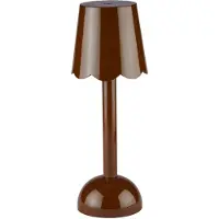 Addison Ross - Scallop Tafellamp LED - Chocolate - 28 cm