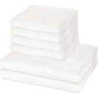 Cawö Sonstiges 4 X handdoek 2 X douchehanddoek - in set 6 pack Pure