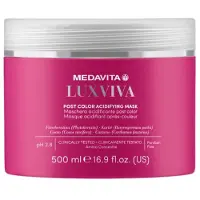 Medavita Masker Luxviva Post Color Acidifying Mask 500ml | Voor Gekleurd Haar