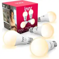 Innr smart E27 LED lamp - geschikt voor Philips Hue - Zigbee bulb - warmwit licht - slimme lamp - dimbaar - 1150 lumen - 4 pack