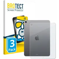 BROTECT - Screenprotector voor Apple iPad Air 11" M4 2026 (Achterkant) - Folie Beschermfolie Beschermglas matte 3 Stuks